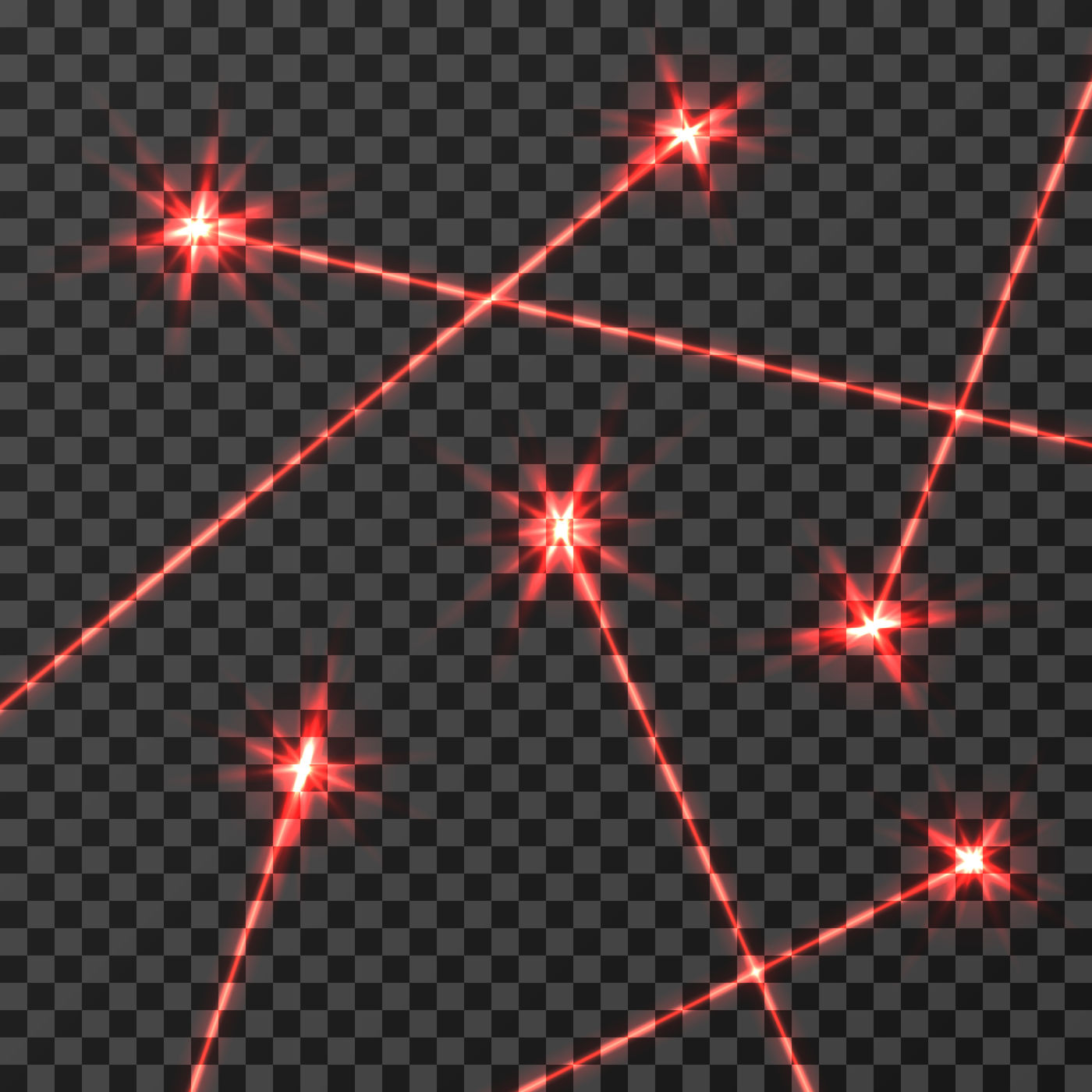 Red Laser Beams Vector Light Effect Isolated On Transparent 1400x1400 Red Laser Beams Vector Light Effect Isolated On Transparent