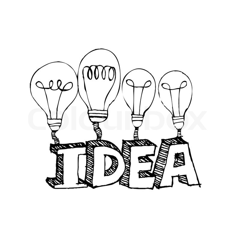 Idea Light Bulb Vector Icon Stock Vector Colourbox 800x790 Idea Light Bulb Vector Icon Stock Vector Colourbox