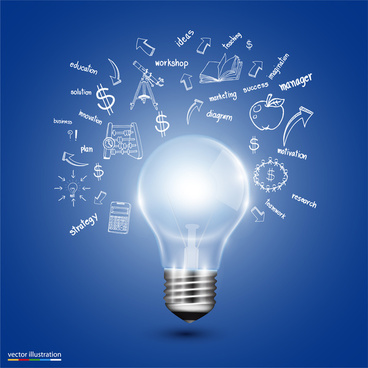Light Bulb Idea Vector Free Vector Download 368x368 Light Bulb Idea Vector Free Vector Download