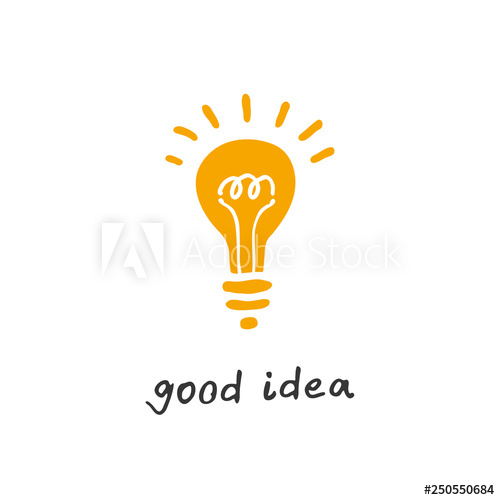 Painted Glowing Light Bulb Good Idea Vector Free Hand Drawn Logo 500x500 Painted Glowing Light Bulb Good Idea Vector Free Hand Drawn Logo