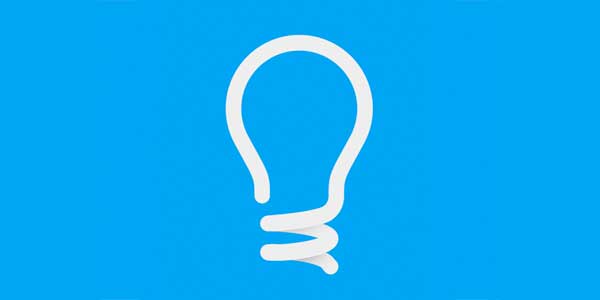 Light Bulb Logo Vector