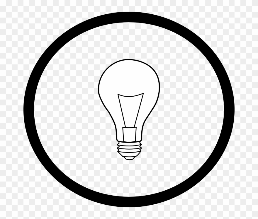 880x748 How To Set Use Light Bulb In Circle Vector