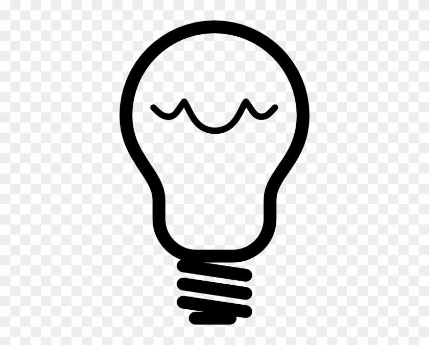840x676 Light Bulb Outline
