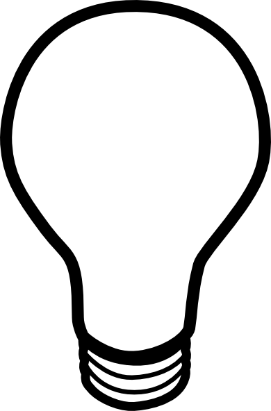 390x592 Lightbulb Clip Art