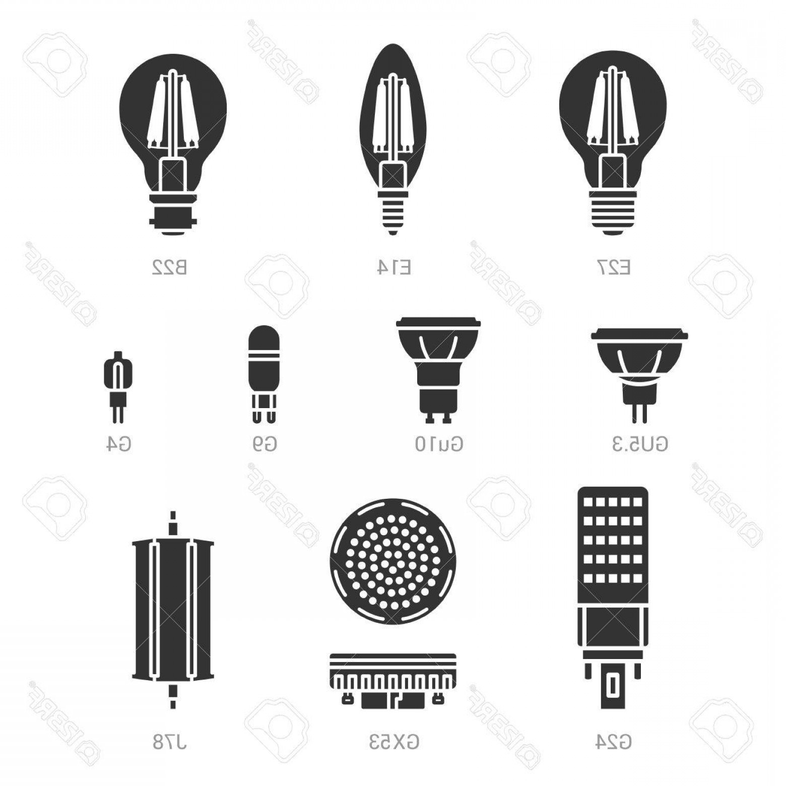 1560x1560 Led Light Bulb Vector Hoodamathrun