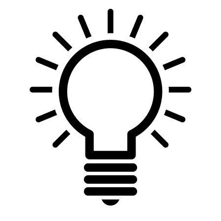 450x450 Lightbulb Vector Icon Royalty Free Vector Graphics