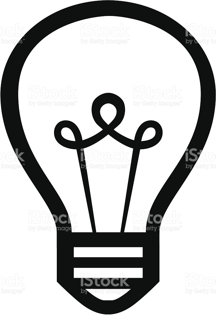 703x1024 Light Bulb Vector Icon