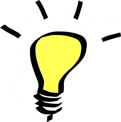 423x425 Light Bulb Clip Art Free Vectors Ui Download