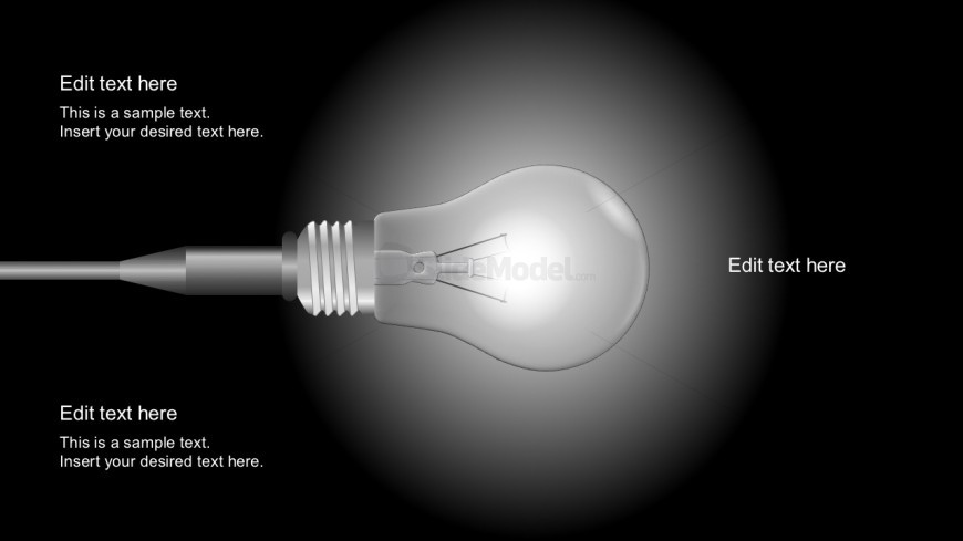 Free Lightbulb Vector Metaphor For Powerpoint 870x489 Free Lightbulb Vector Metaphor For Powerpoint