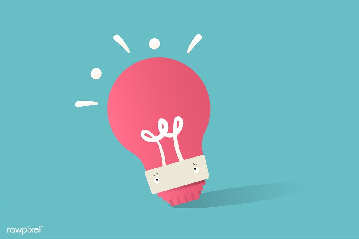 Illustration Of Light Bulb Vector On Blue Background Free Image 1200x799 Illustration Of Light Bulb Vector On Blue Background Free Image
