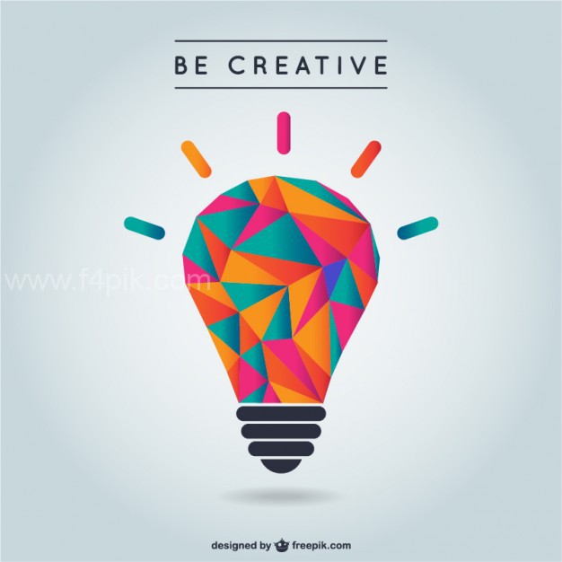 Vector Polygonal Light Bulb Vector Free Download 626x626 Vector Polygonal Light Bulb Vector Free Download