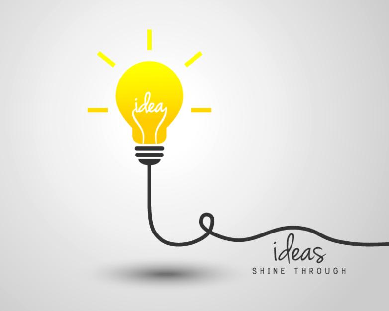 Creative Thinking In Yellow Light Bulb Vector Free Vector 782x626 Creative Thinking In Yellow Light Bulb Vector Free Vector