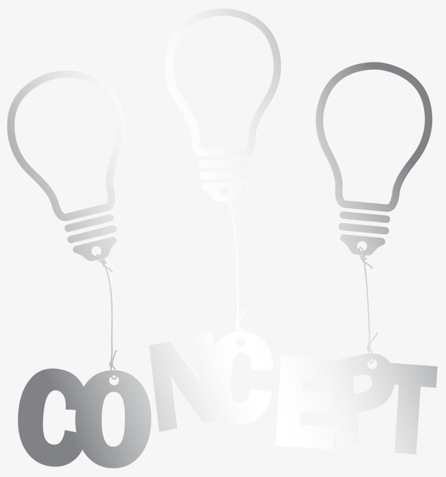 650x695 Flat Stereo Light Bulb Vector, Light Vector, Gray, Bright Png