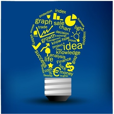 368x368 Light Bulb Free Vector Download