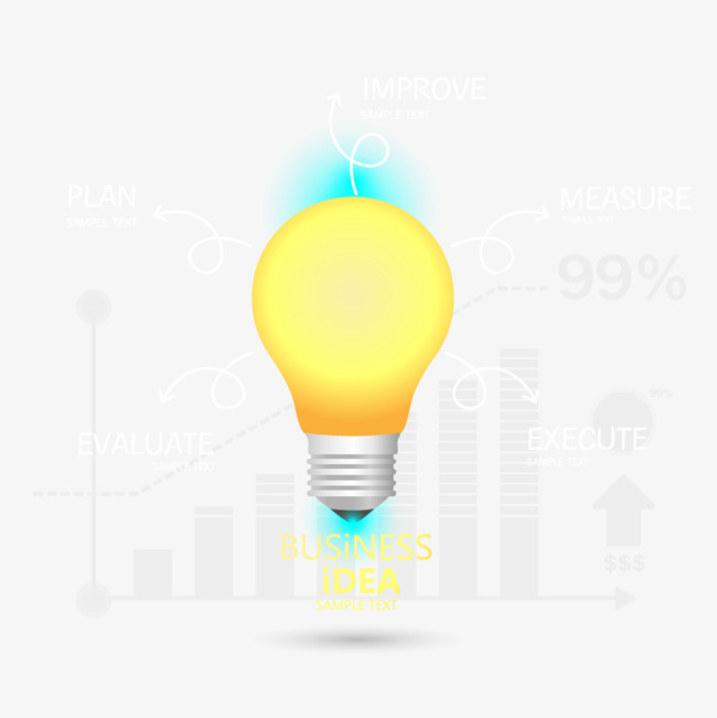 650x651 Vector Light Bulb, Vector, Hd, Ppt Png And Vector For Free Download