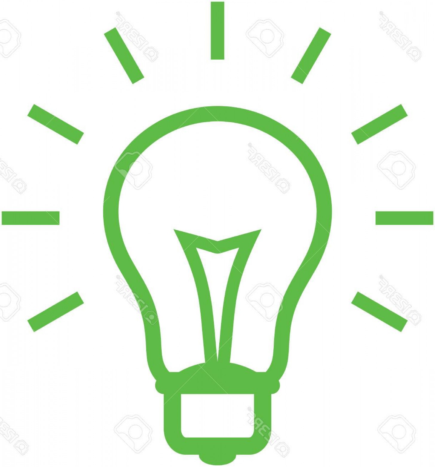 Photostock Vector Green Energy Light Bulb Vector Icon Isolated 1456x1560 Photostock Vector Green Energy Light Bulb Vector Icon Isolated