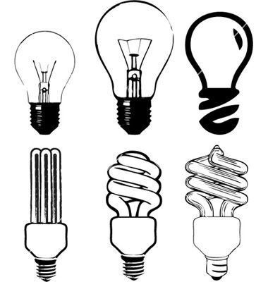 Light Bulb Vector Illustrator At Vectorified.com | Collection Of Light ...