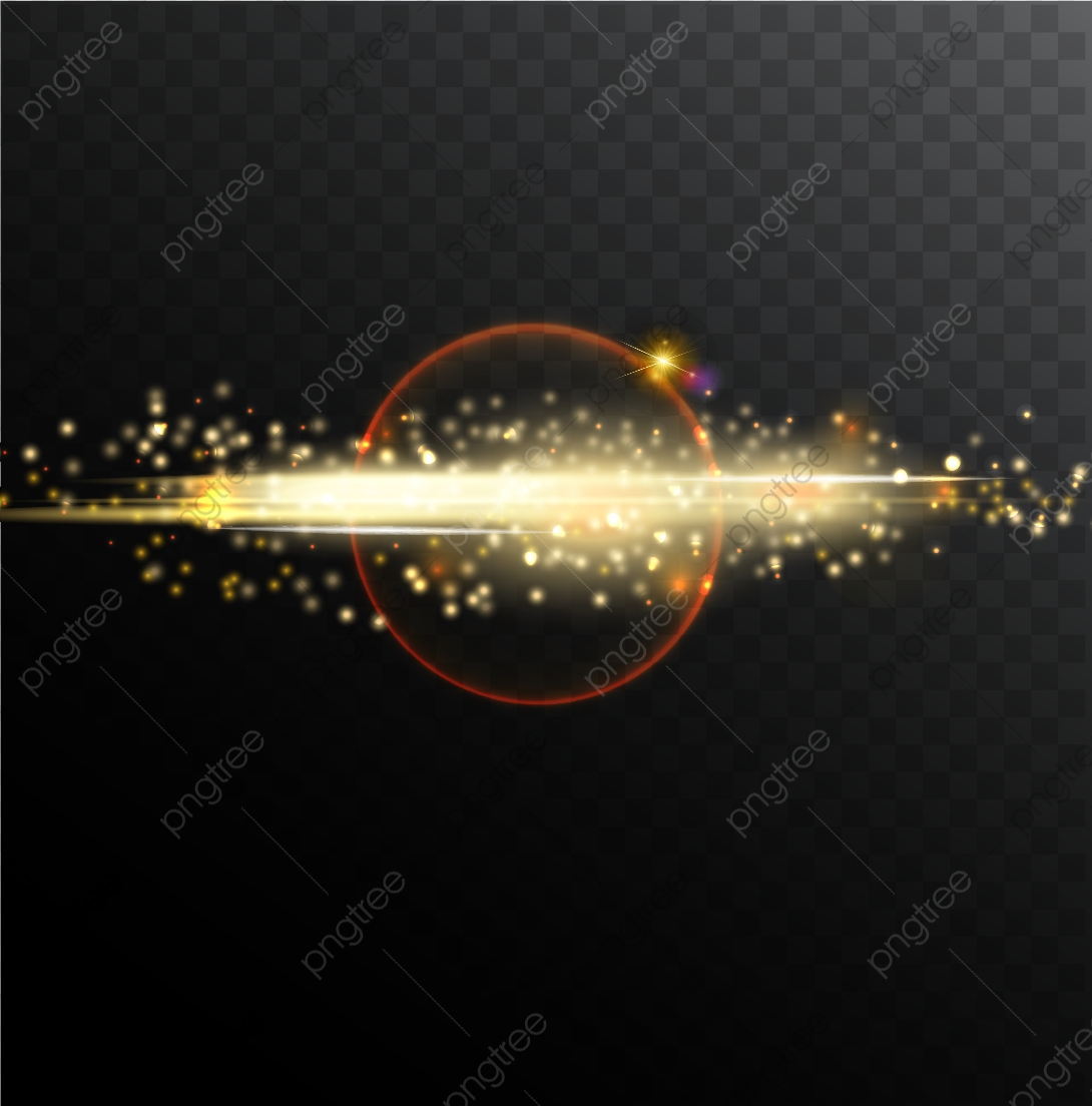 1090x1104 Golden Shine Light Effect Vector, Gold, Streamer, Speed Light