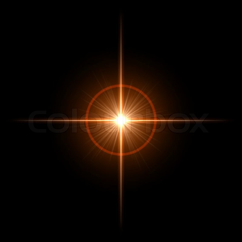 800x800 Smooth Light Lines With Lens Effect Stock Vector Colourbox