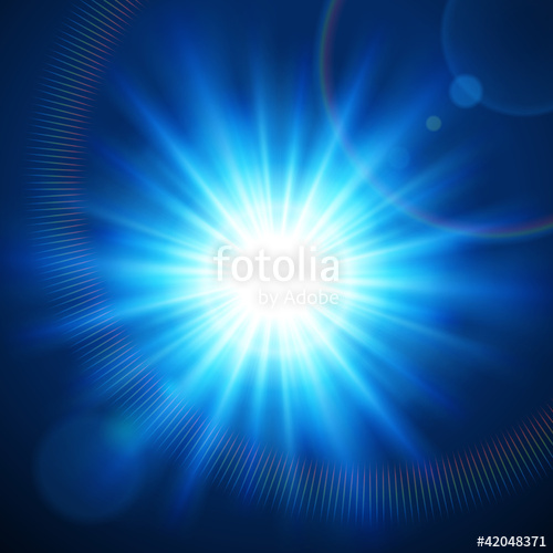 500x500 Abstraction Light With Lens Flare Vector Background Stock Image