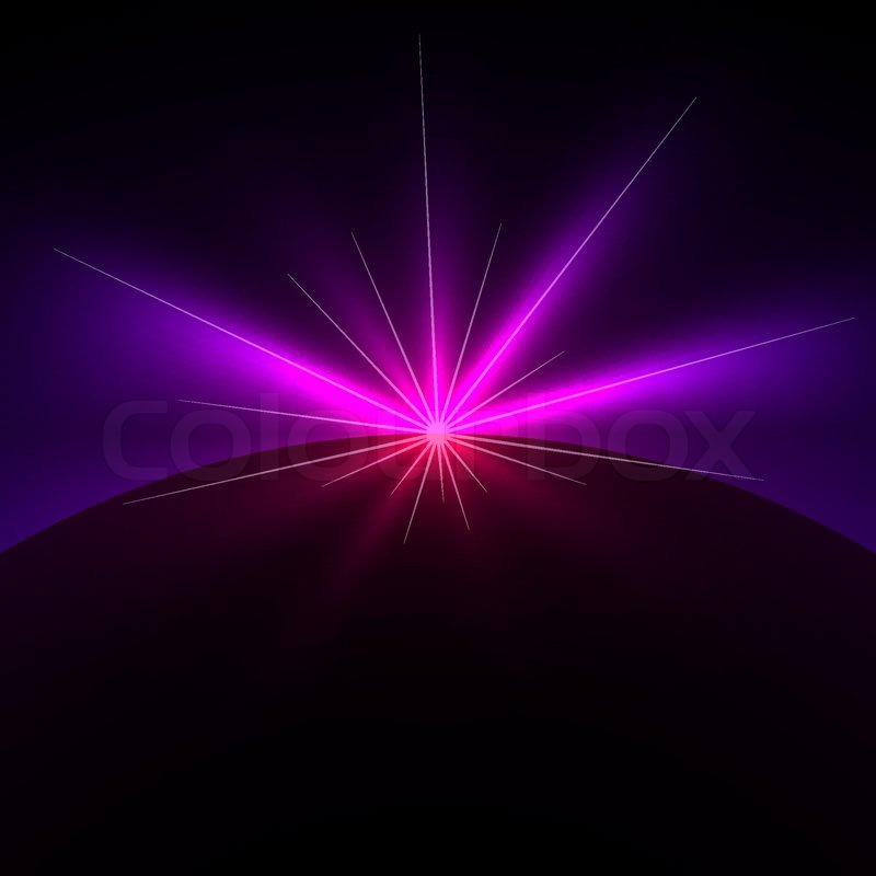 800x800 Space Light Flare Vector Background Stock Vector Colourbox