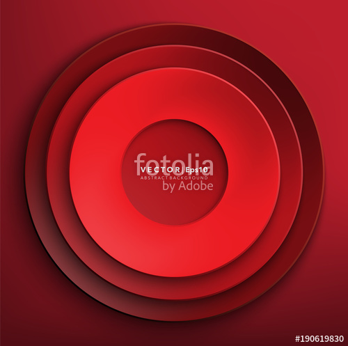 Abstract Vector Background Red Paper Circles Round Paper Frame 500x497 Abstract Vector Background Red Paper Circles Round Paper Frame