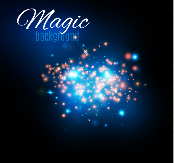 600x560 Magic Light Shine Background Vector Free Download