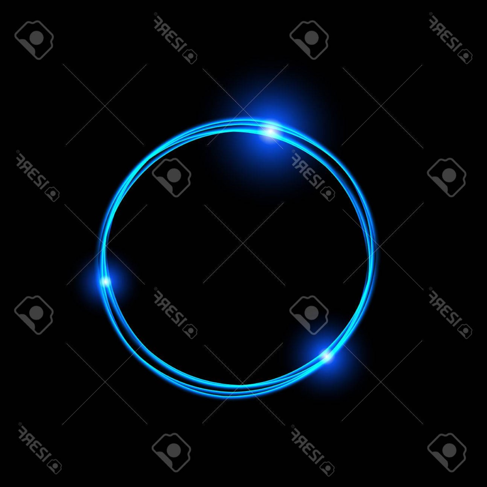 1560x1560 Photostock Vector Energy Frame Shining Circle Banner Magic Light