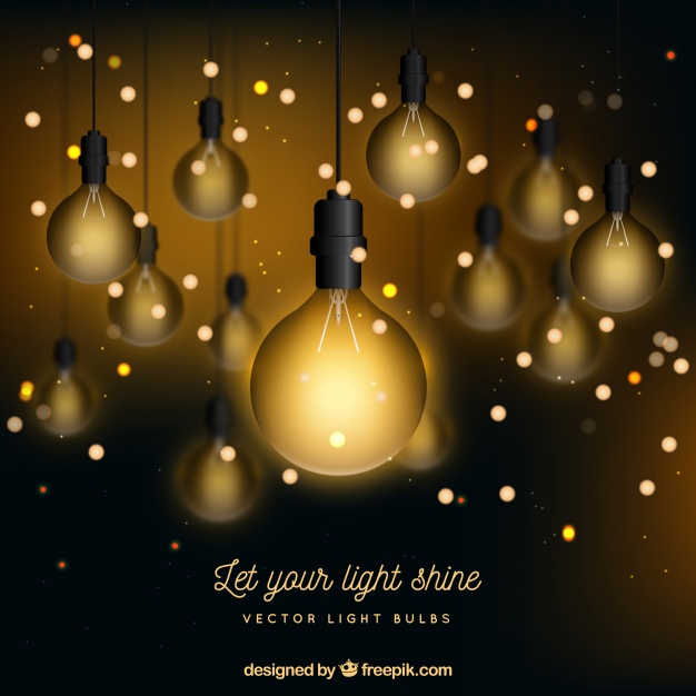 626x626 Realistic Background Let Your Light Shine Vector Free Download