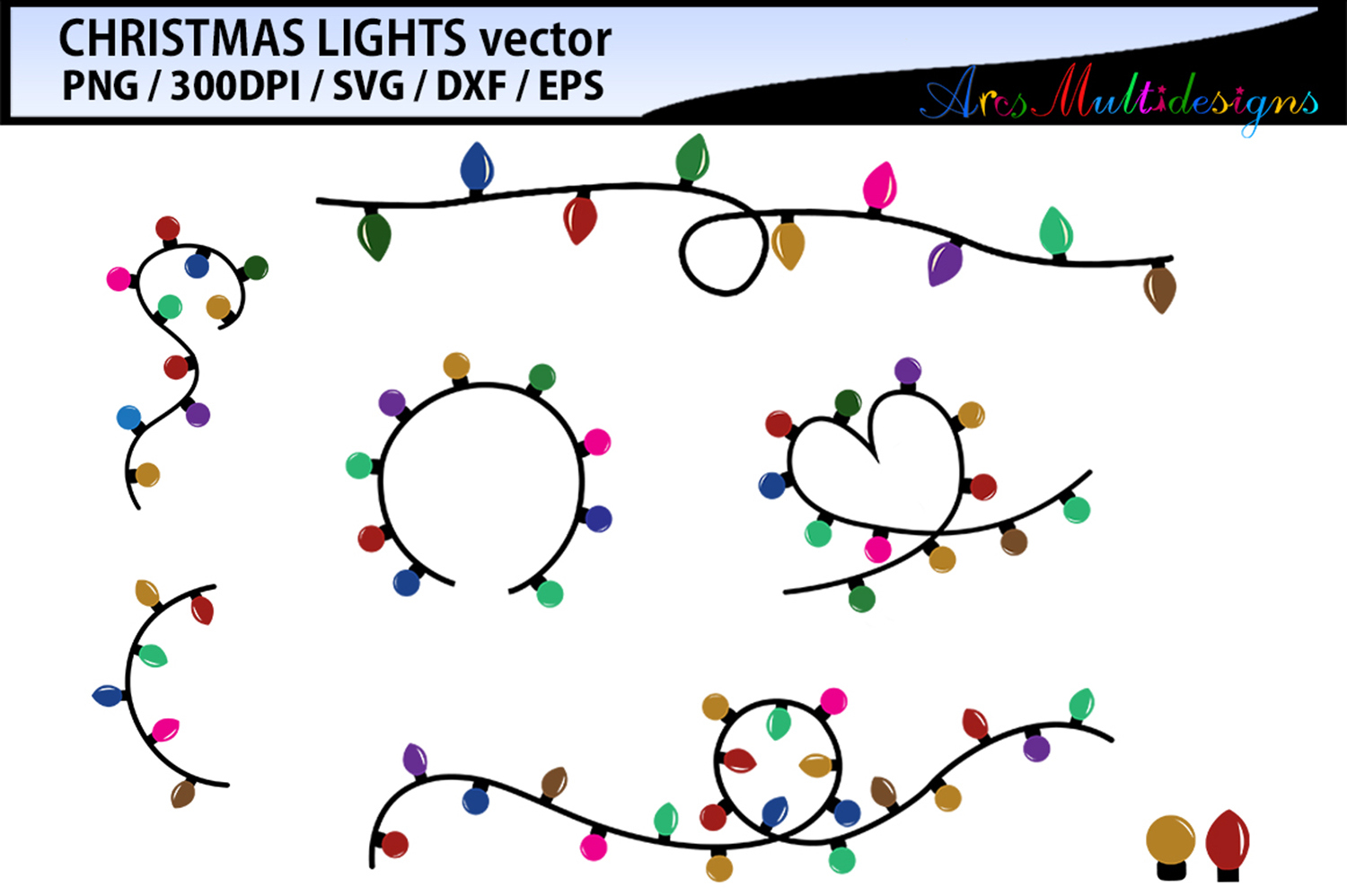 1500x998 Christmas Light Vector Vector Christmas Light Cut