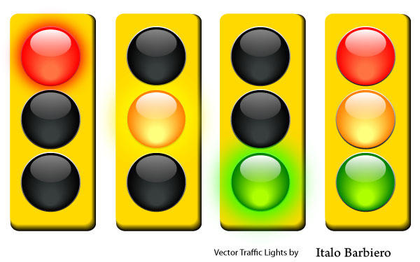 600x375 Traffic Light Vector Free Free Vectors Ui Download