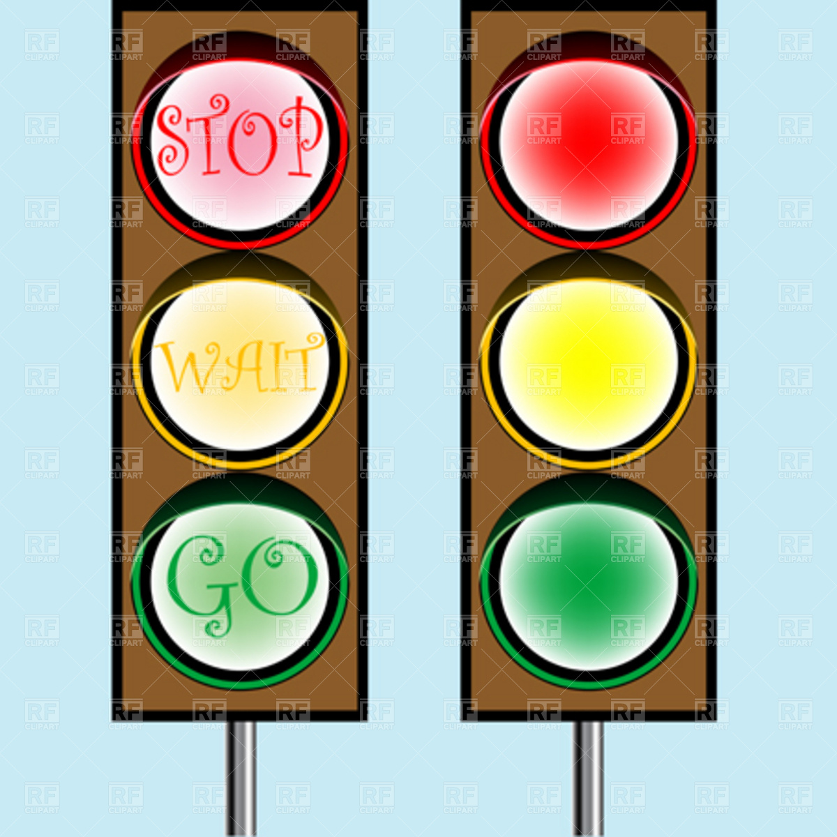 1200x1200 Traffic Lights Vector Image Of Transportation Robertosch