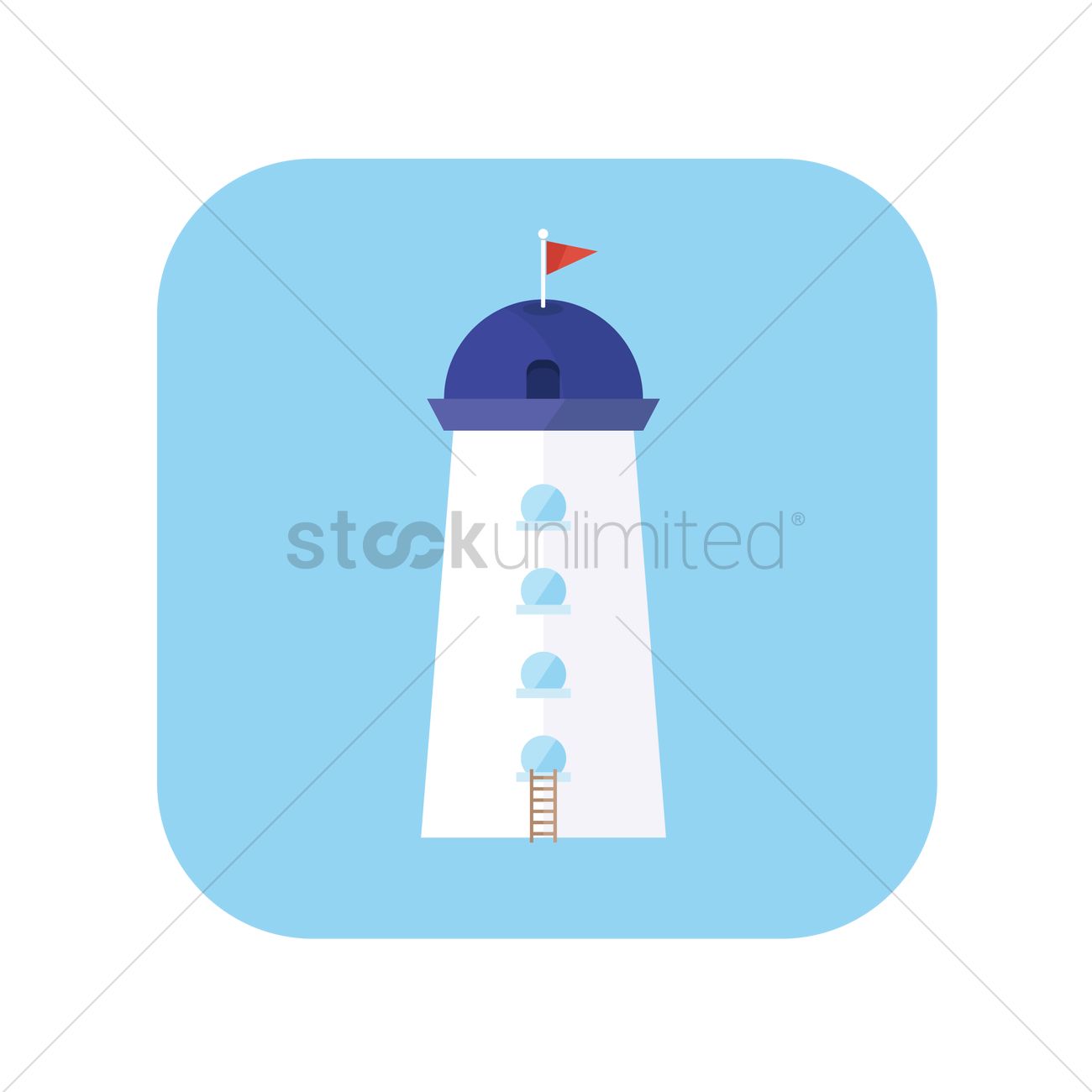 Lighthouse Icon Vector