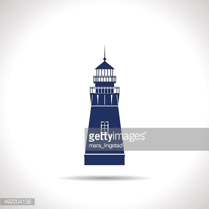 416x416 Vector Lighthouse Icon Premium Clipart