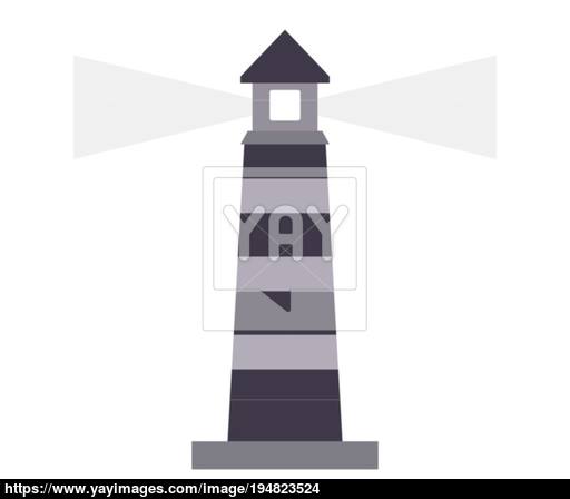 512x448 Lighthouse Icon Vector