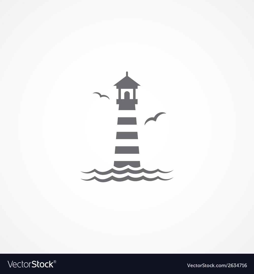 1000x1080 Lighthouse Icon