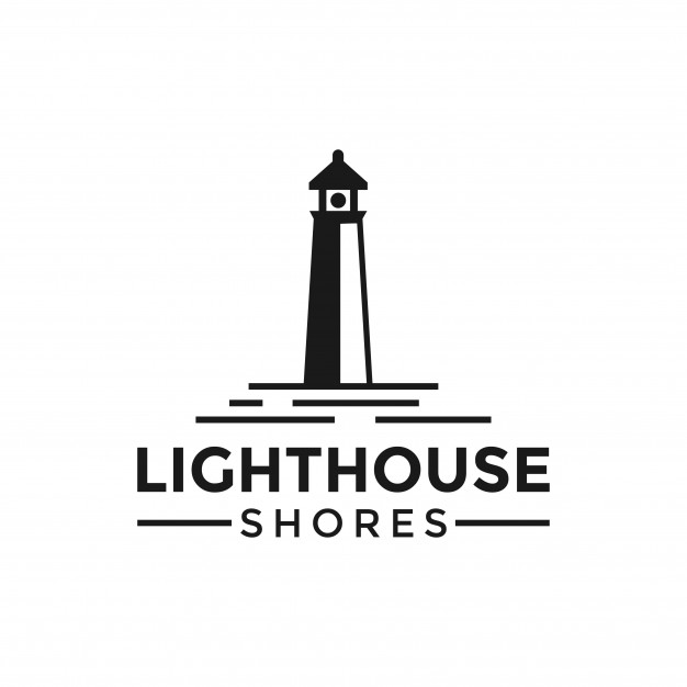 626x626 Lighthouse Logo Design Template Vector Illustration Vector