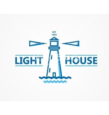 380x400 Lighthouse Logo Or Symbol Icon Vector