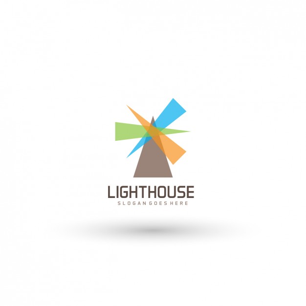 626x626 Lighthouse Logo Template Vector Free Download