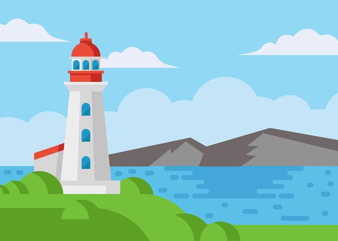 686x490 Lighthouse Free Vector Art