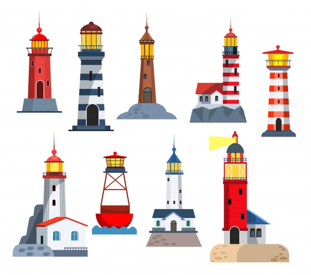 626x554 Lighthouse Vectors, Photos And Free Download