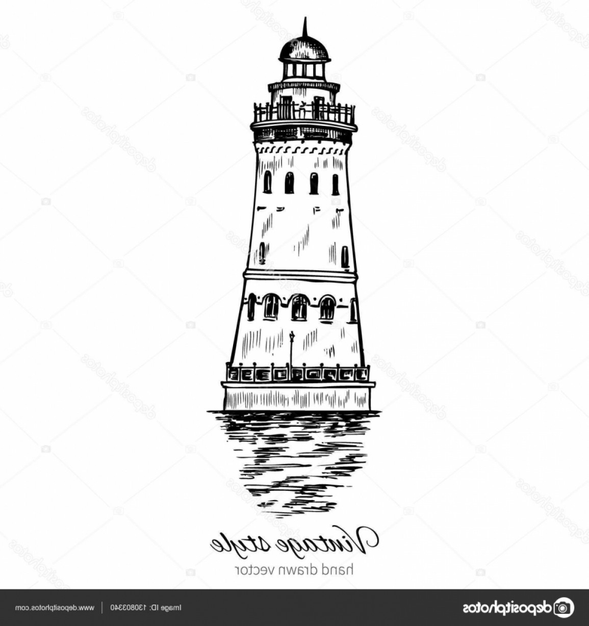 1155x1228 New London Lighthouse Vector Catamart