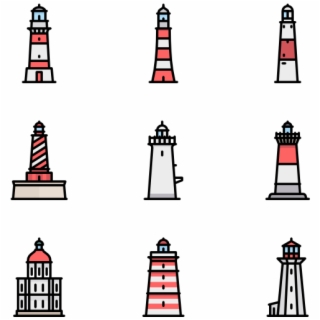 320x320 Lighthouse Vector Png, Backgrounds And Vectors Free Download