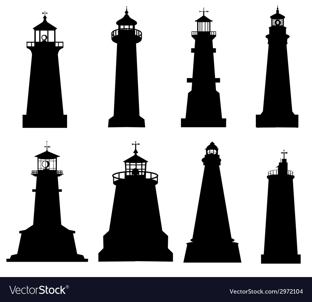 Huge Collection Of 'lighthouse Silhouette Vector' Download More 1000x968 Huge Collection Of 'lighthouse Silhouette Vector' Download More