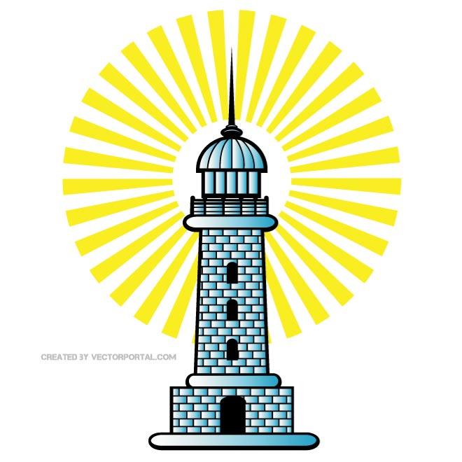 Lighthouse Vector Clip Art 660x660 Lighthouse Vector Clip Art