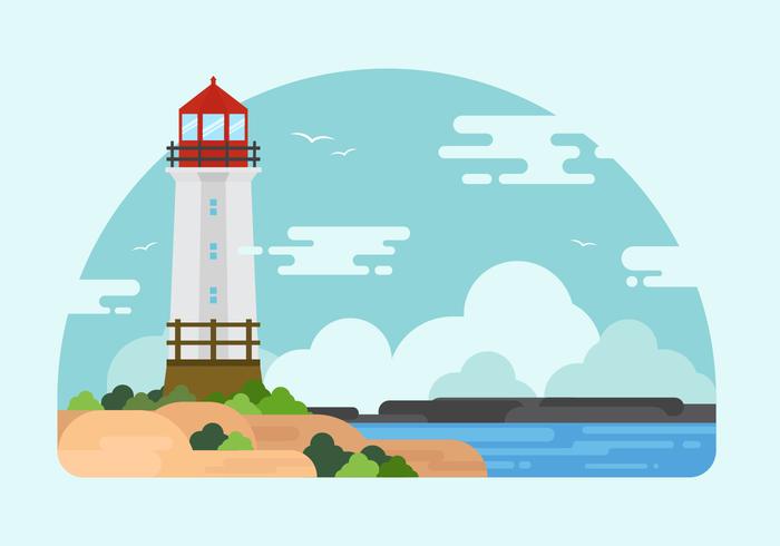 Lighthouse Free Vector Art 700x490 Lighthouse Free Vector Art