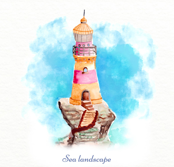 Cliff Lighthouse Vector For Free Download Free Vector 600x575 Cliff Lighthouse Vector For Free Download Free Vector