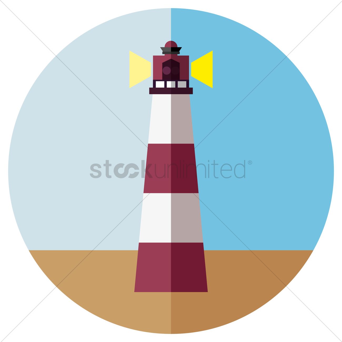 Free Lighthouse Vector Image 1300x1300 Free Lighthouse Vector Image