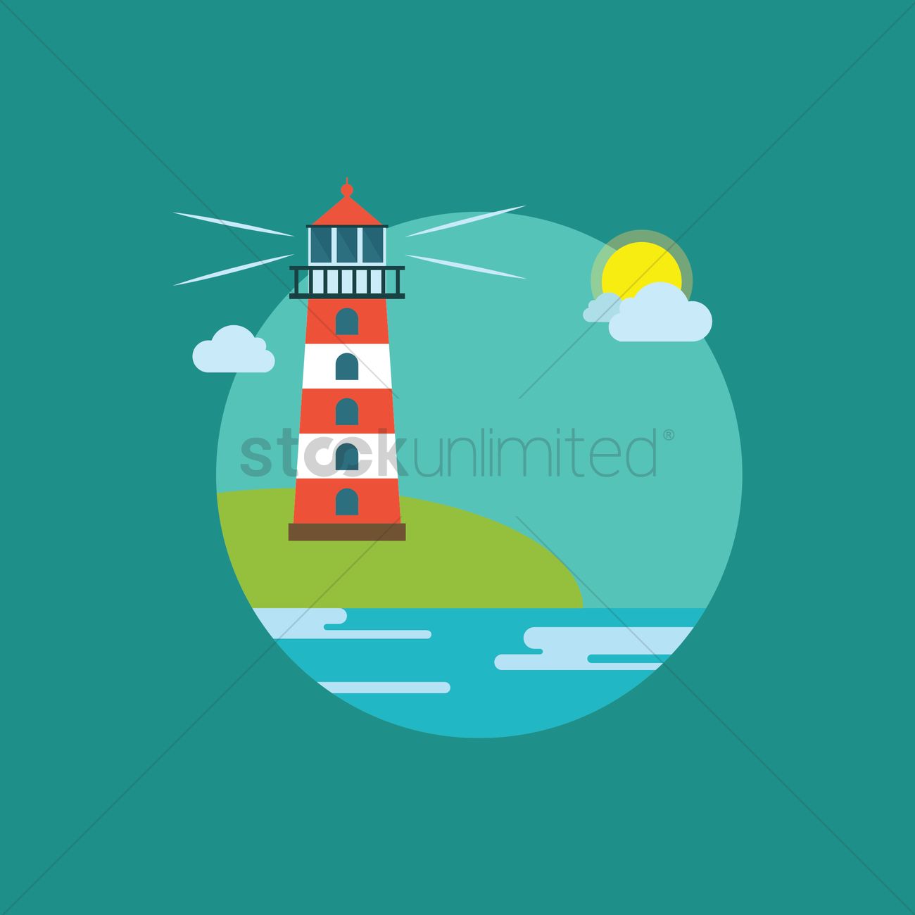 Free Lighthouse Vector Image 1300x1300 Free Lighthouse Vector Image