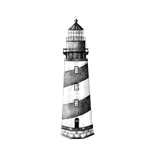 Lighthouse Vector Free Download at Vectorified.com | Collection of ...